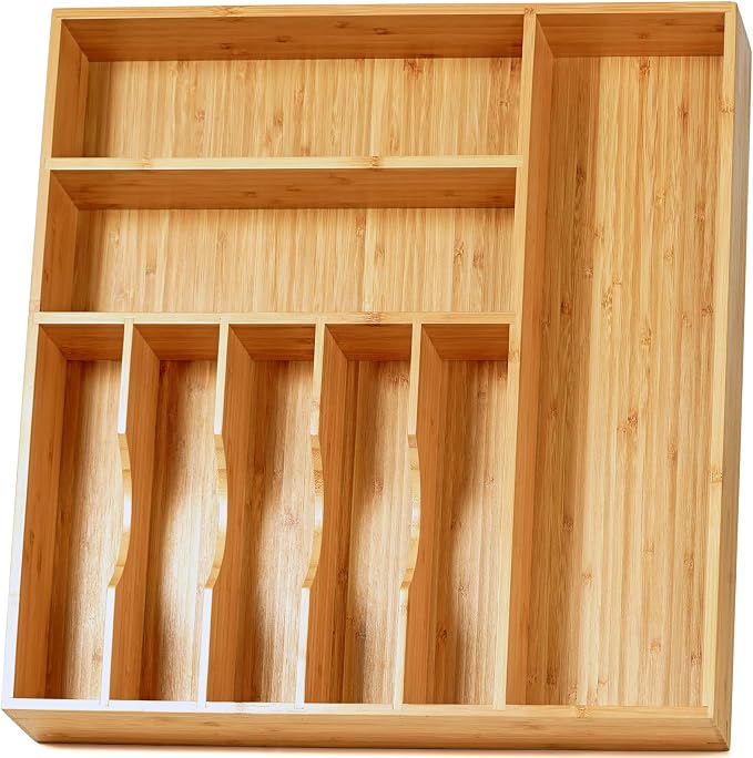 Umilife Large Kitchen Drawer Organizer, 2.5" High by Umilife
