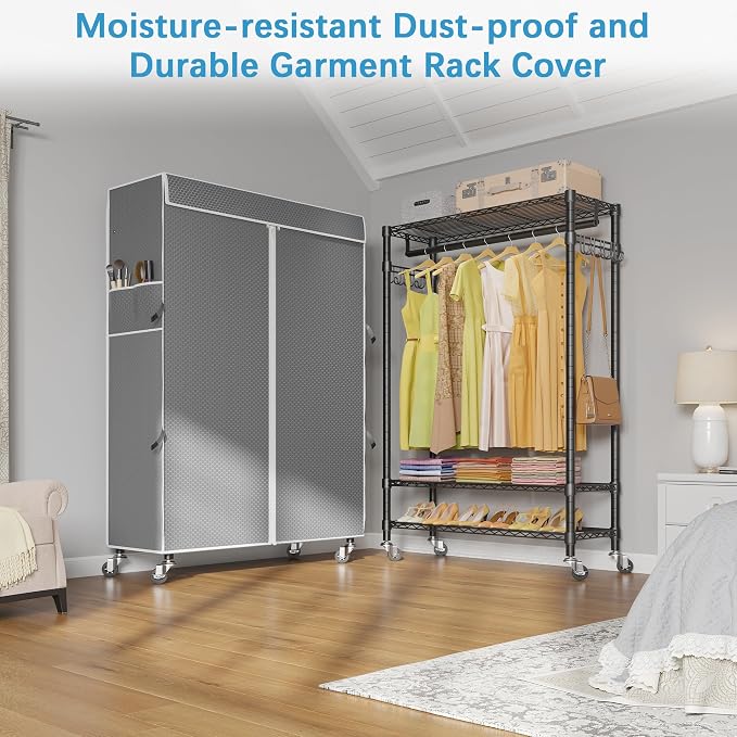 VIPEK R3C Plus Garment Rack Rolling Clothes Racks - Image 8