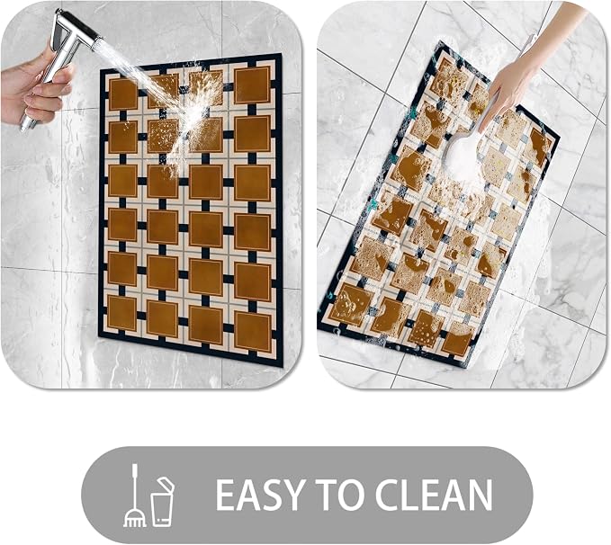 Ultra Thin Door Mat Indoor Entrance, 1/10 in Thin Door Mats - Image 5