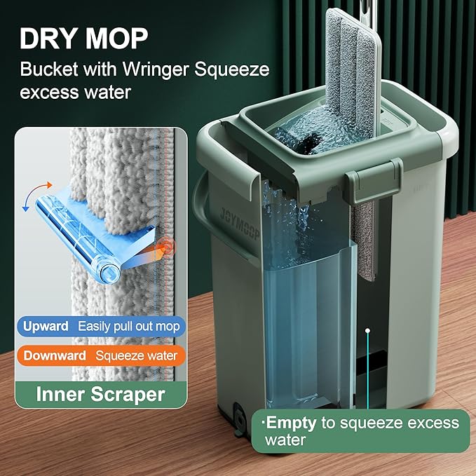 JOYMOOP Mop and Bucket Set - Image 3
