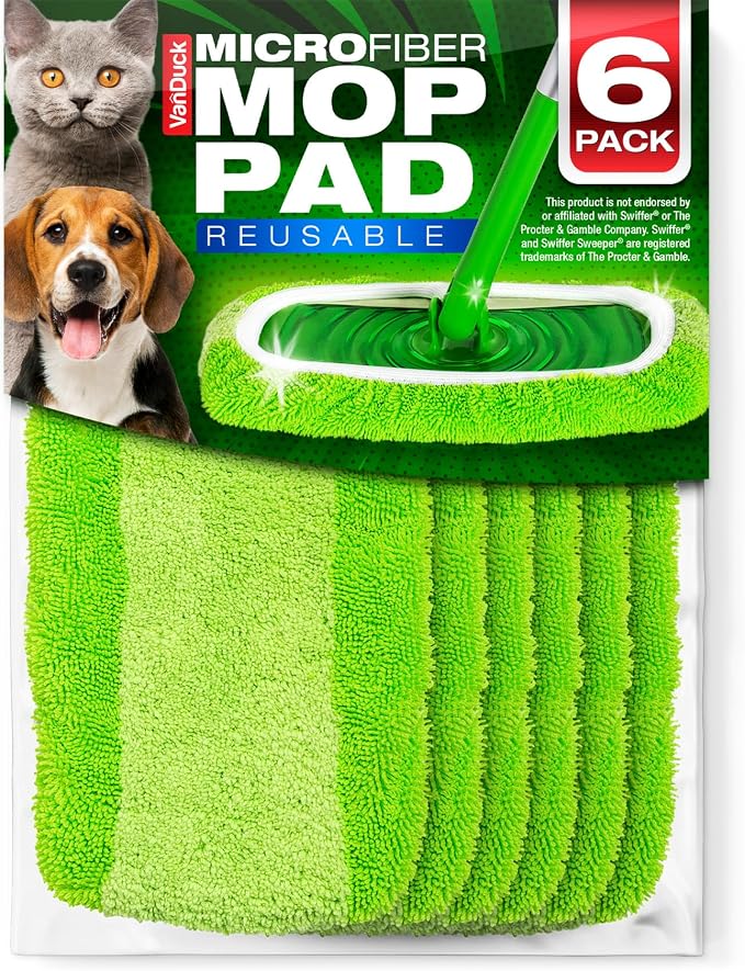 VanDuck Reusable Mop Pads Compatible by VanDuck
