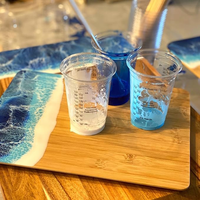 10oz Disposable Measuring Cups for Mixing Epoxy Resin - Image 3