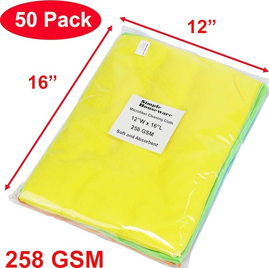 Simple Houseware Microfiber Cleaning Cloth - Image 2