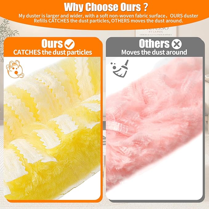 40 Count 360° Heavy Duty Duster Refills Compatible - Image 5