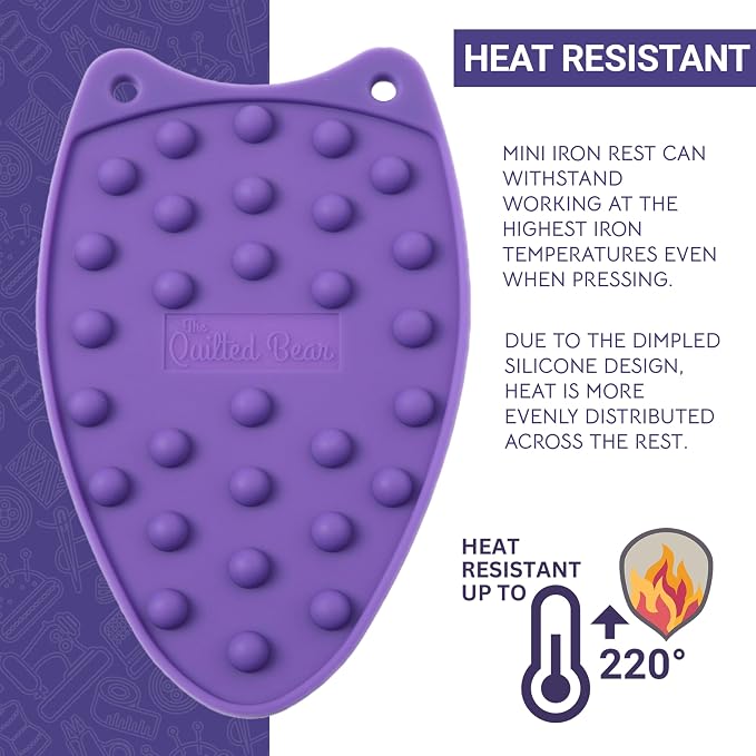The Quilted Bear Mini Iron Rest - Image 3