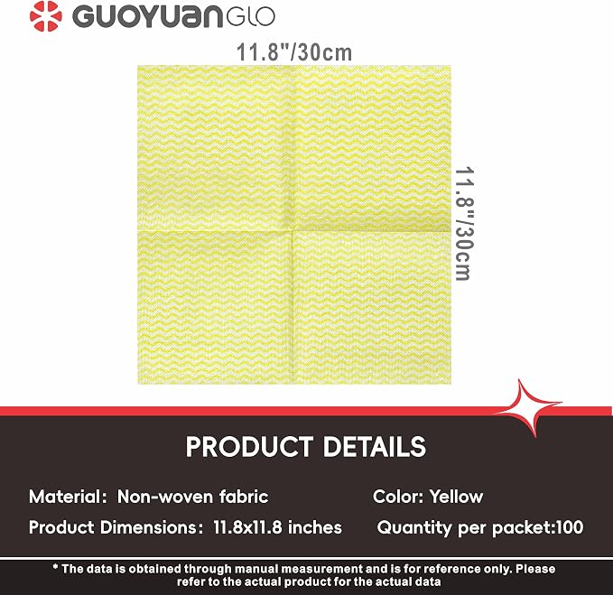 Disposable Cleaning Cloths Reusable Dsih Cloths - Image 2