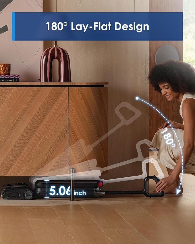 Tineco Floor One S9 Artist Pro Wet Dry Vacuum Cleaner, 22kPa Suction, 360° - Image 7