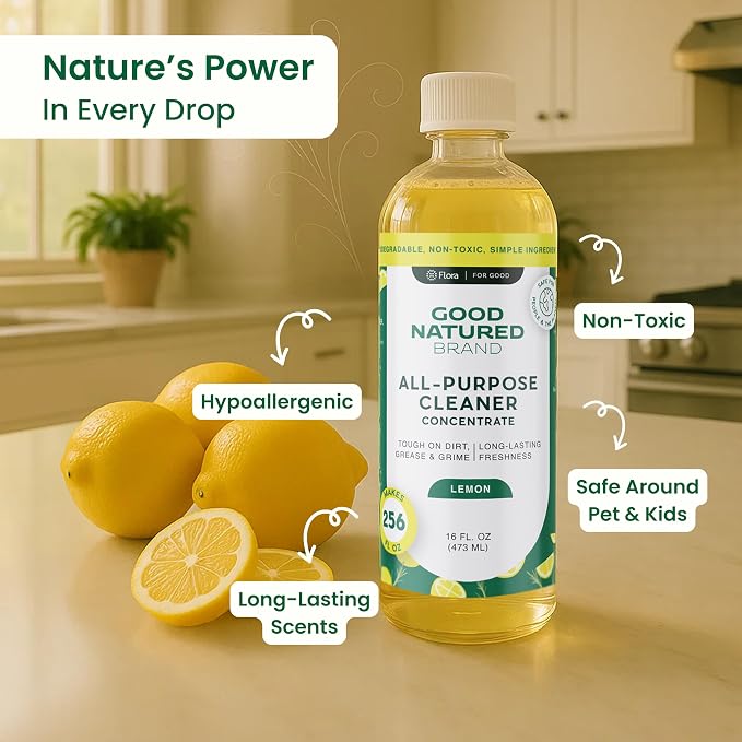 Good Natured Brand All-Purpose Cleaner Concentrate | Multi-Surface Cleaner | - Image 2