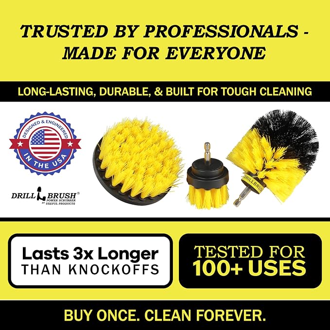 Drillbrush Drill Brush Attachment Set - Image 7
