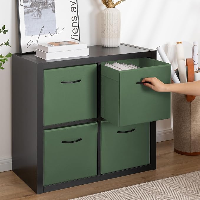StorageWorks Green Storage Cubes, 13x13 Storage Cube Bins - Image 7
