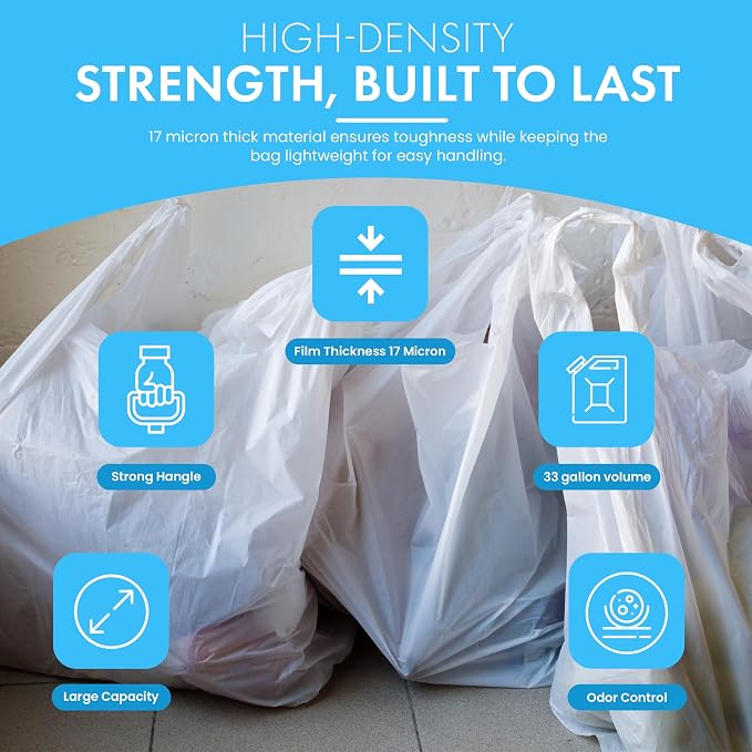 Heavy Duty Contractor Trash Bags - Image 5