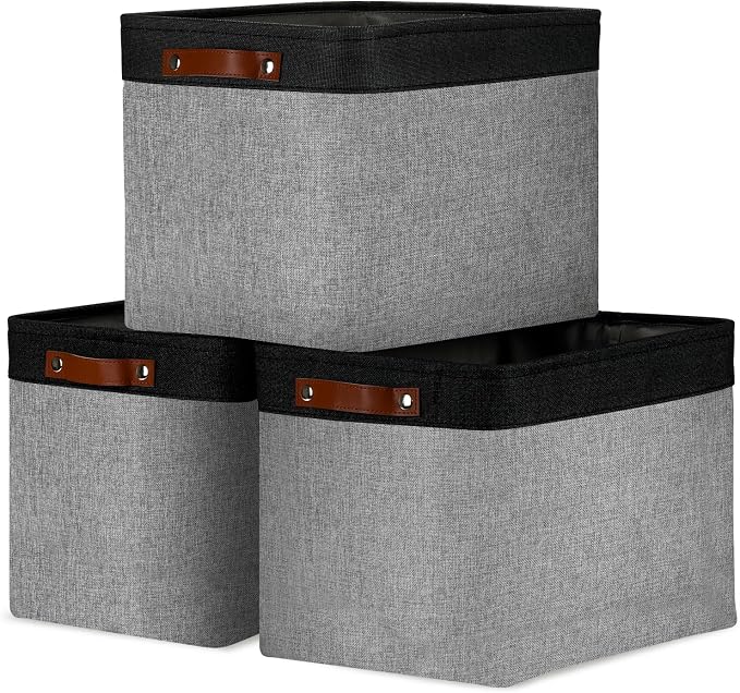 DULLEMELO Fabric Storage Bins by DULLEMELO