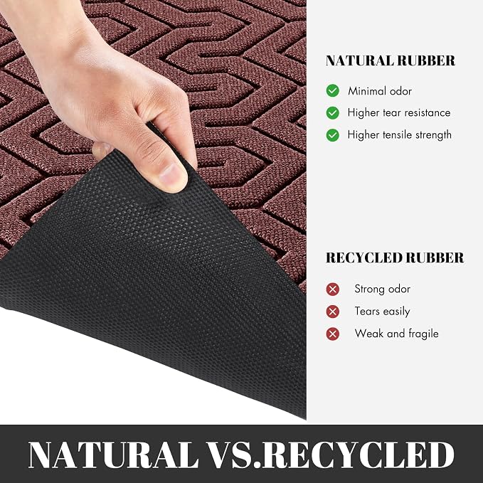 Yimobra Large Door Mat Outside Entrance 47x32, Waterproof Heavy Duty Outdoor - Image 6