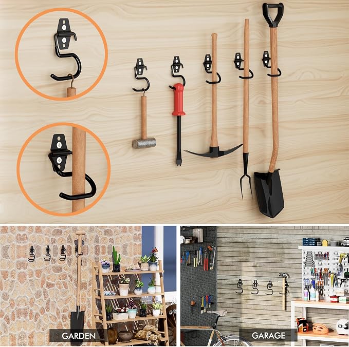 LIGHT DUST Broom Holder Wall Mount - Image 6