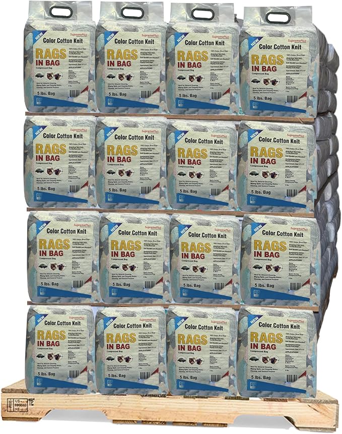 Premium Color Knit Cleaning Rags – Shop Rags Bulk by SupremePlus