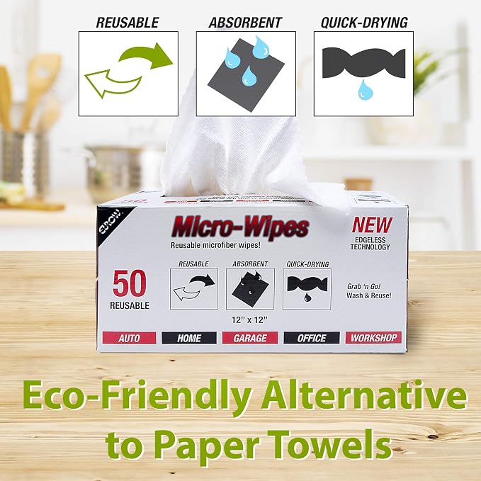 Eurow 200GSM Microfiber Cleaning and Drying Cloths - Image 7