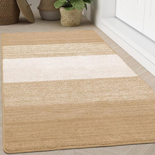 Kitinjoy Indoor Outdoor Door Mat, 71x47 Non-Slip Absorbent Dirt Trapper by Kitinjoy