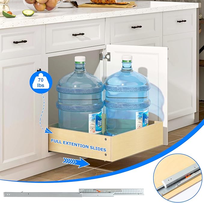 WelFurGeer Soft Close Pull Out Drawers - Image 6