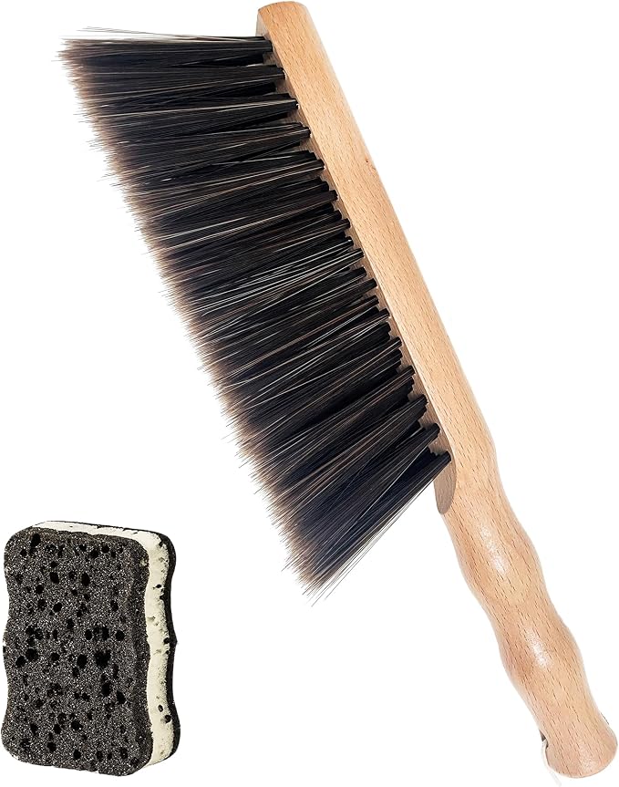 Hand Broom Beech Wood Brush, Dust Brush, Duster by L%C3%96RW-L%C3%80NY