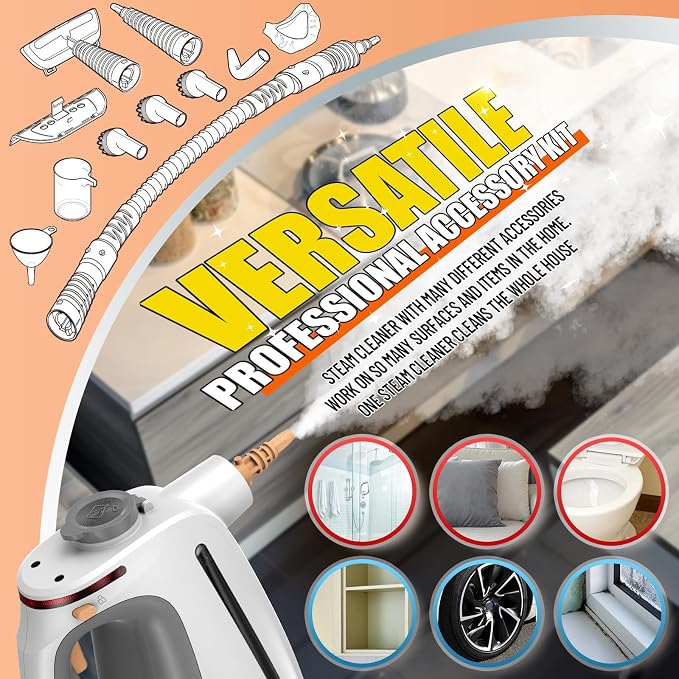 Heavy Duty Handheld Steam Cleaner - Image 6