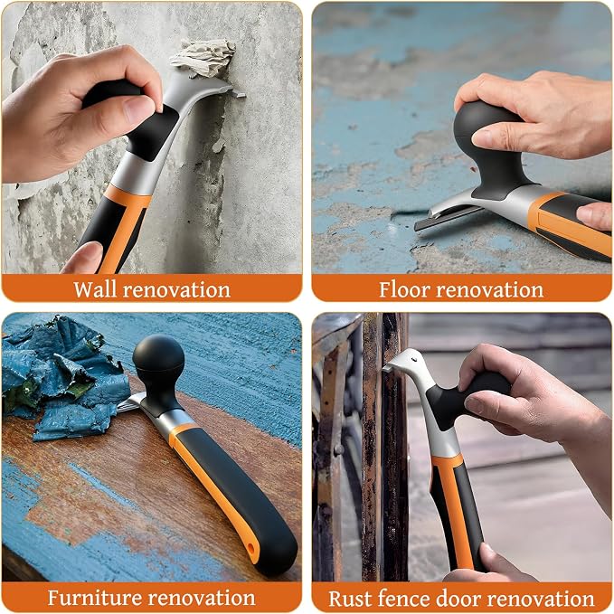 ‌Premium 2.5" Carbide Scraper Tool – Heavy Duty Paint, Putty Remover - Image 6