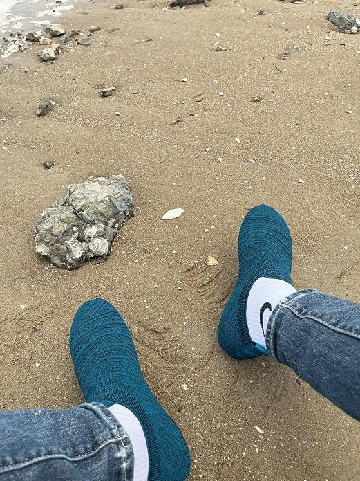 Adult Indoor House Slippers Socks Lightweight Non Slip Grip House Home Shoes - Image 5