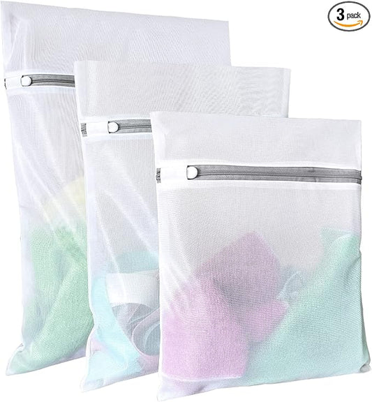 Lingerie Bags for Washing Delicates, Small Fine Mesh Laundry Bags by Unknown
