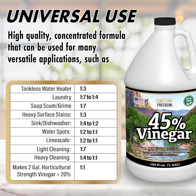 Nature's Freedom 45% Concentrated Vinegar - Image 6