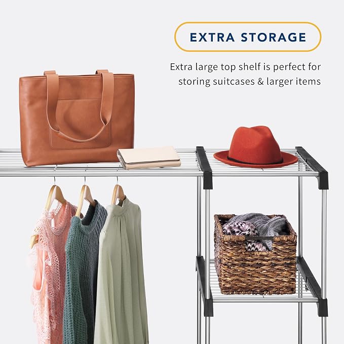 Whitmor Modern Industrial Wardrobe - Image 5