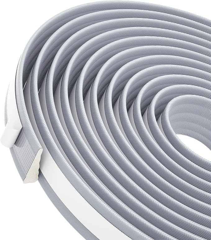 QDiShi 118" Wedge-Shape Weather Stripping Door Seal Weatherproof Foam Seals - Image 5
