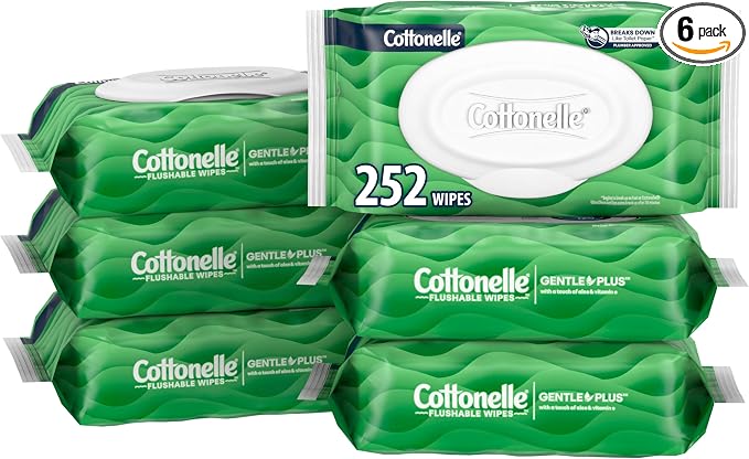Cottonelle GentlePlus Flushable Wet Wipes by Cottonelle%C2%AE
