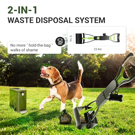 Dog Poop Trash Can Outside - Image 4