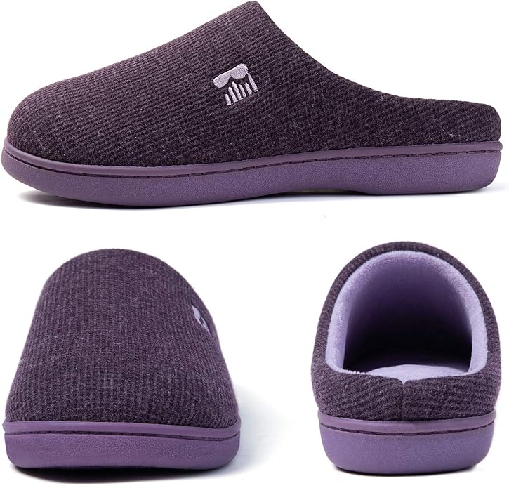 RockDove Women's Original Two-Tone Memory Foam Slipper - Image 3