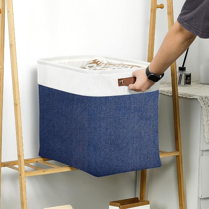 DULLEMELO Extra Large Storage Baskets, Fabric Storage Bins - Image 6