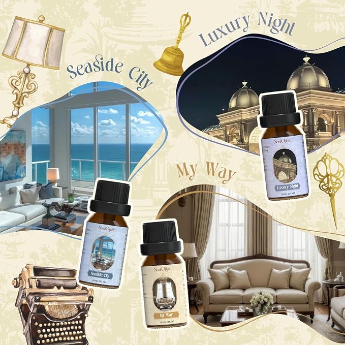 Hotel Fragrance Oils Set, Essential Oil Gift Set - Image 3