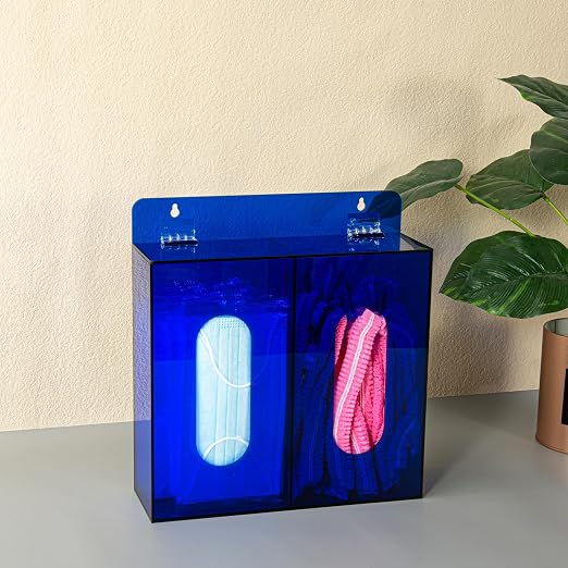 Wall Mounted Glove Dispenser, Hairnet Shoe Cover Dispenser，Acrylic Glove Box - Image 3
