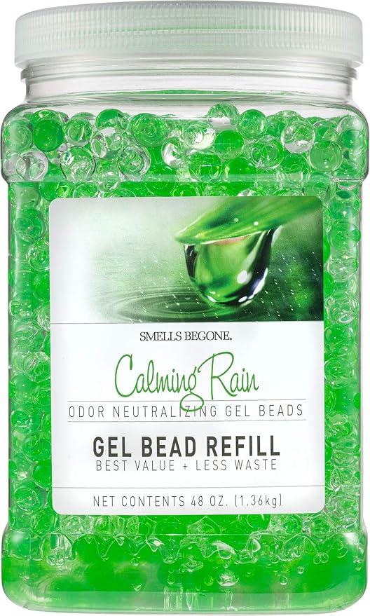 SMELLS BEGONE 48 oz Odor Eliminator Gel Bead Refill by SMELLSBEGONE