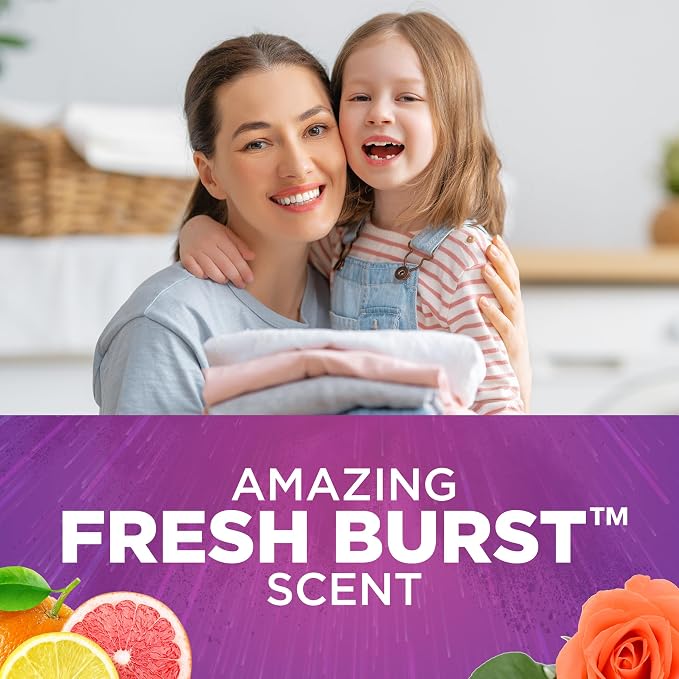 ARM & HAMMER Plus OxiClean Odor Blasters Fresh Burst, 77 Loads Liquid Laundry - Image 4