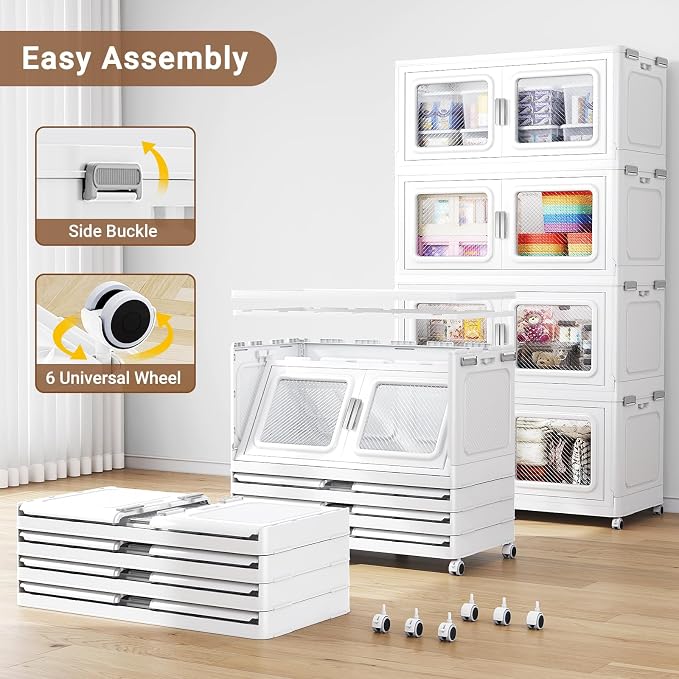 BROVIEW 880 Qt Stackable Storage Bin - Image 8