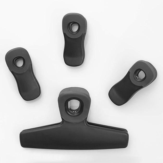 COOK WITH COLOR Bag Clips, Heavy Duty Chip Clip and Refrigerator Magnet Clips - Image 5
