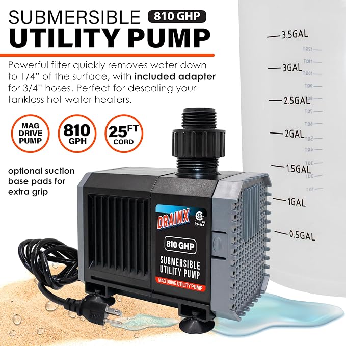 DrainX Tankless Water Heater Flushing Kit - Image 4
