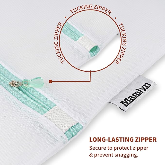 Mesh Laundry Bag for Delicates, Wash Bag for Underwear and Lingerie, Makeup - Image 4
