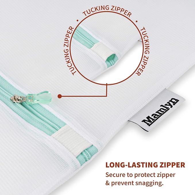 Mesh Laundry Bag for Delicates, Wash Bag for Underwear and Lingerie, Makeup - Image 4