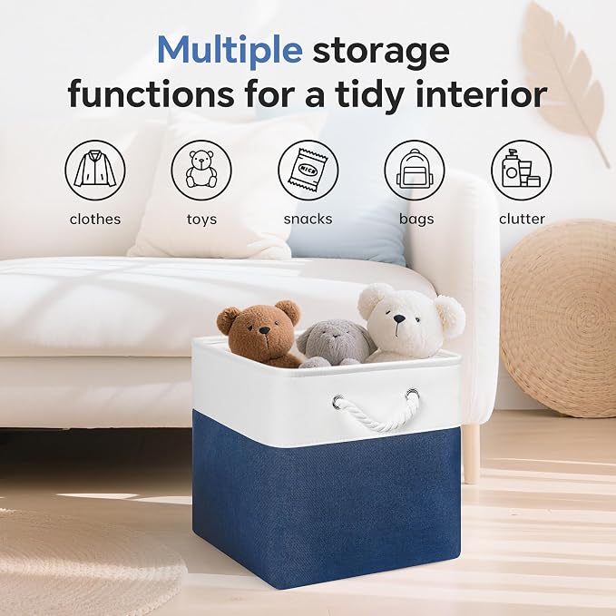 13x13 Inch Cube Storage Bins - Image 6