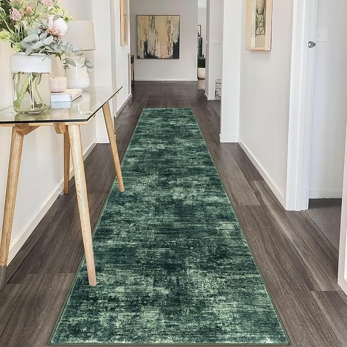 IOHOUZE Abstract Runner Rug 2x10 Ft Washable Runners - Image 8