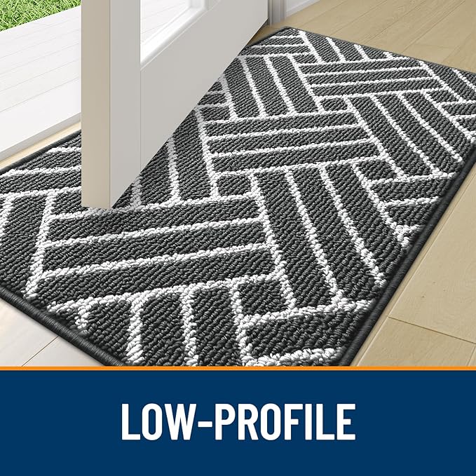 OLANLY Indoor Door Mat, 48x32 Inch, Dirt Resistant and Absorbent, Non-Slip - Image 4