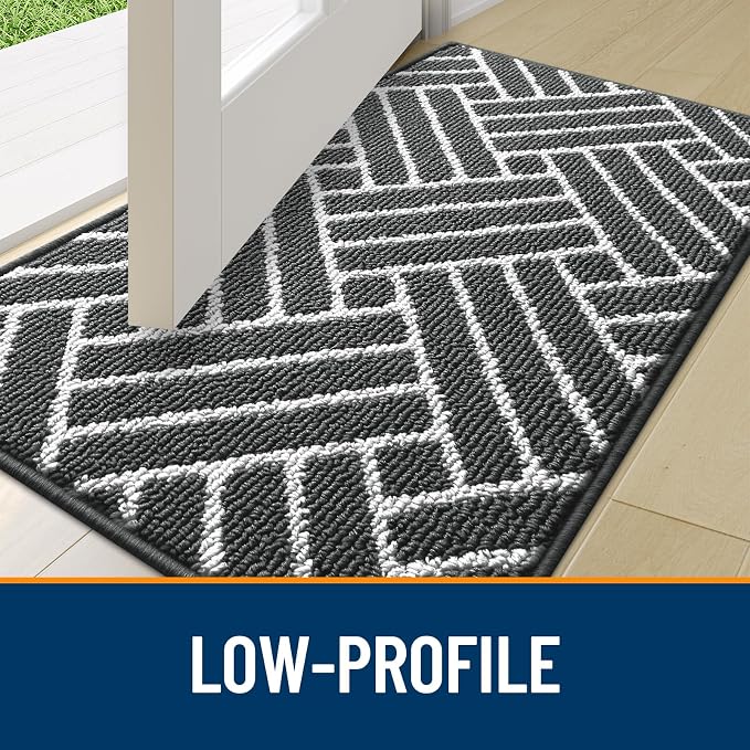 OLANLY Indoor Door Mat, 32x20 Inch, Dirt Resistant and Absorbent, Non-Slip - Image 4