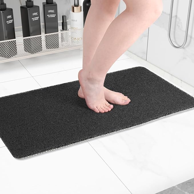 Non-Slip Bathtub Mat, Anti Slip Shower Mat, Fast Drying Bathtub Mats, Foot by Hargiis