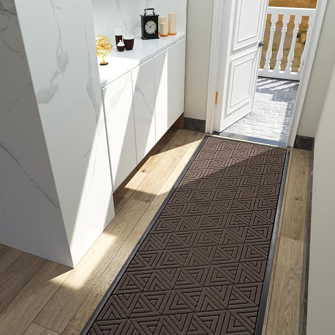 Yimobra Front Door Mat Outside Entrance 72 x 24, Waterproof and Washable - Image 3