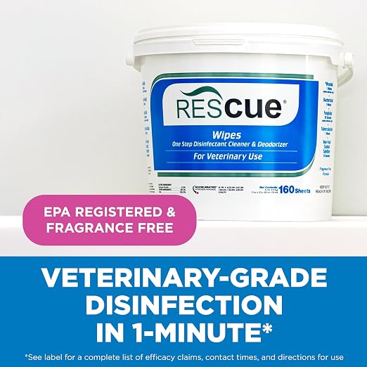 REScue One-Step Disinfectant Cleaner & Deodorizer Wipes - Image 2